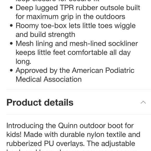 See Kai Run Girl’s Toddler size 5 Quinn Sneakers / boots Gray - Picture 6 of 6